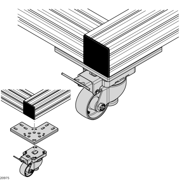 Bosch Rexroth rodillo elevador D80 3842547890